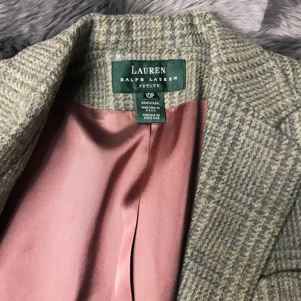 Ralph Lauren wool blazer sz 10p